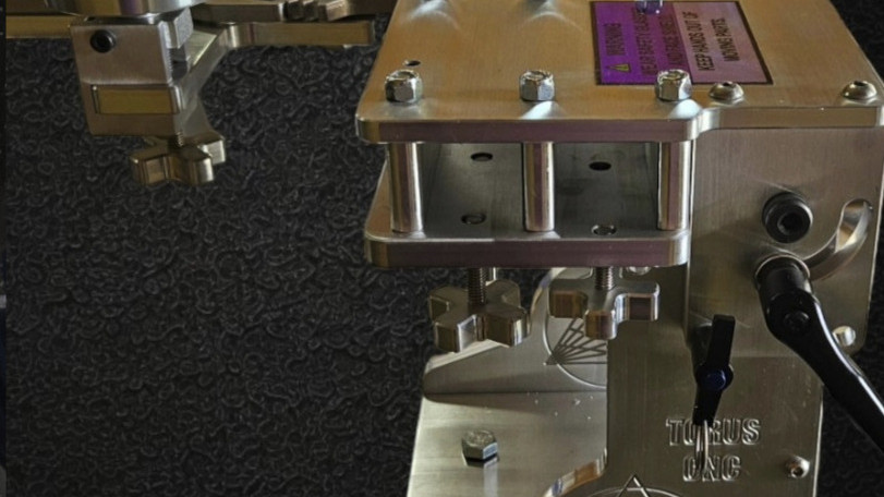 M-90-AL -  2 x 72 - Tilting Belt Grinder - fully assembled