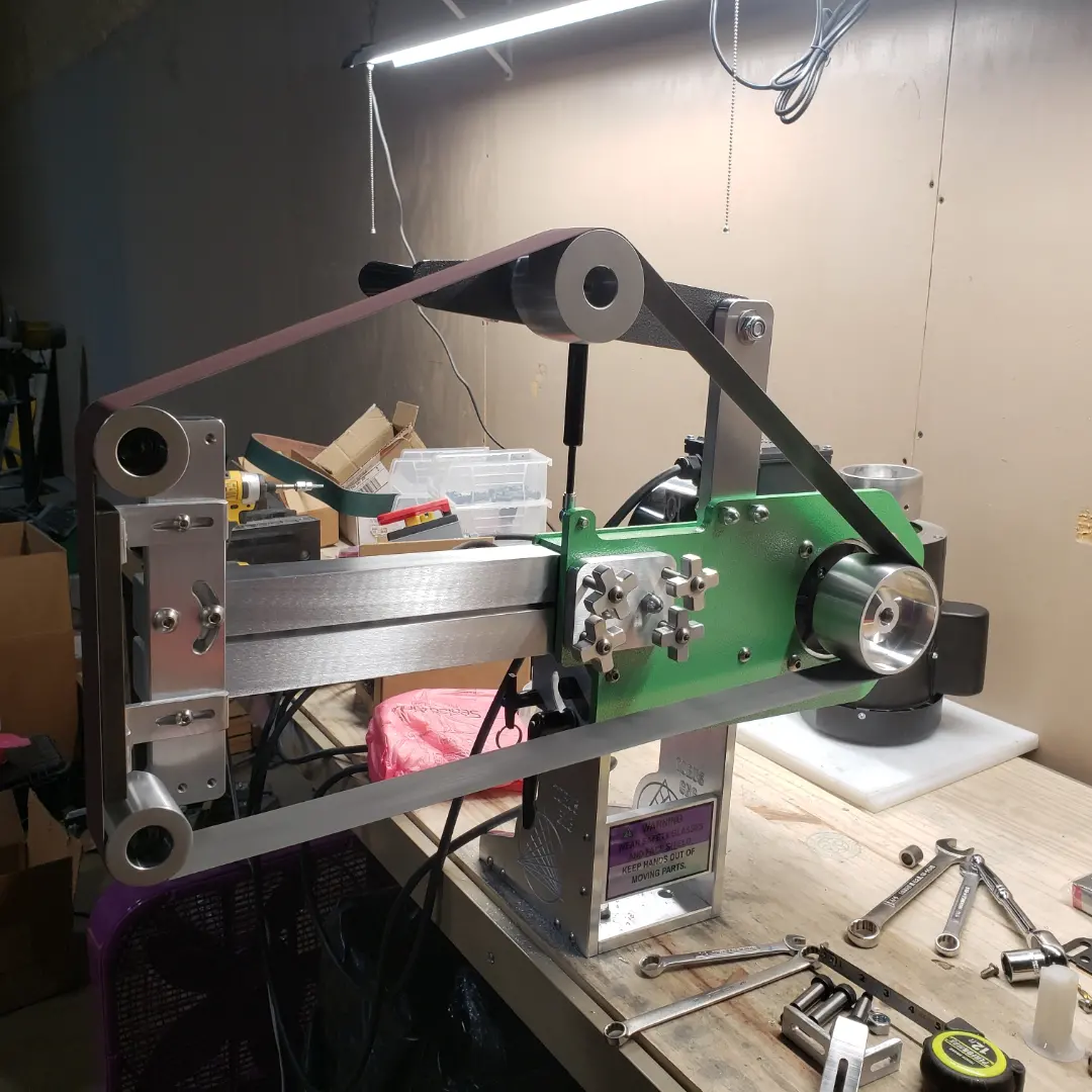 Total Package M90 -  2 x 72 Tilting Belt Grinder