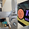 Thumbnail: Rachet style belt tensioner with tracking wheel.  